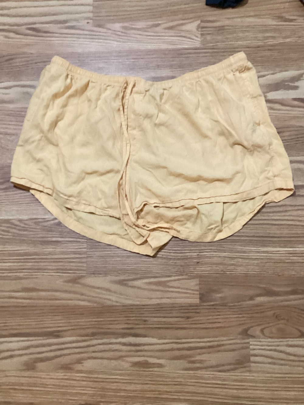 wild fable Pale Yellow Athletic Lounge Shorts